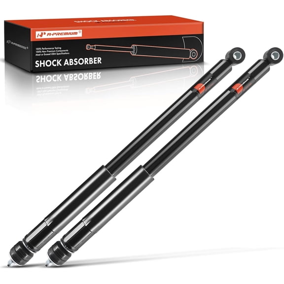 A-Premium Rear Pair (2) Shock Absorber Compatible with Suzuki SX4 2007 2008 2009 2010 2011 2012 2013, Driver and Passenger Side
