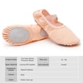 thumbnail image 4 of Ballet Shoes for Girls Toddler Ballet Slippers Soft Leather Girls Dance Shoes for Toddler/Little Kid/Big Kid, 4 of 7