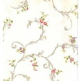 thumbnail image 1 of FLORAL - Rouleau de Papier Peint Crème Coloré, 1 of 1