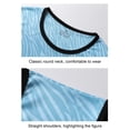 thumbnail image 6 of Bovxnpu Men's Clothing Set 2 Piece Outfits Tracksuit Sleeveless Crew Neck Men's Casual Button Shirt Pants Set, 6 of 8