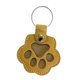 thumbnail image 4 of Llavero con forma de pata de perro y gato, regalo conmemorativo para perro, llavero de piel sintética hecho a mano con forma de animal. amarillo, 4 of 9