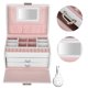 thumbnail image 5 of Jewelry Box, 3 Layer Jewelry Organizer With Soft Flannel For Travel ANGGREK Otros, 5 of 8