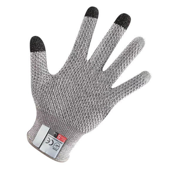 Cevemin Cut Resistant Gloves Level 5 EN388 Certified Fishing & Kite-Flying Safety Gloves with Enhanced Grip (6 Sizes)