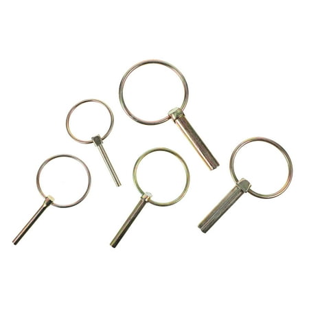 

10pcs Lynch Retaining Pin with Ring Heavy Duty Lynch Pin for Farm Tractors