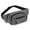 Gray, variant on Fanny Pack Waist Packs: Large Crossbody Fanny Packs for Women Men with 3 Zipper Pockets Adjustable Strap Waist Bags Hip Pack for Traveling Cycling Running Hiking,Green