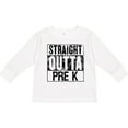 thumbnail image 3 of Inktastic Straight Outta Pre-K Boys or Girls Long Sleeve Toddler T-Shirt, 3 of 5