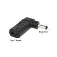 thumbnail image 4 of DC Power Adapter USB Type C Female to 4.5x3.0mm Male Plug Jack Connector Converter for Dell XPS12 13 9360 9350 Lapto, 4 of 11