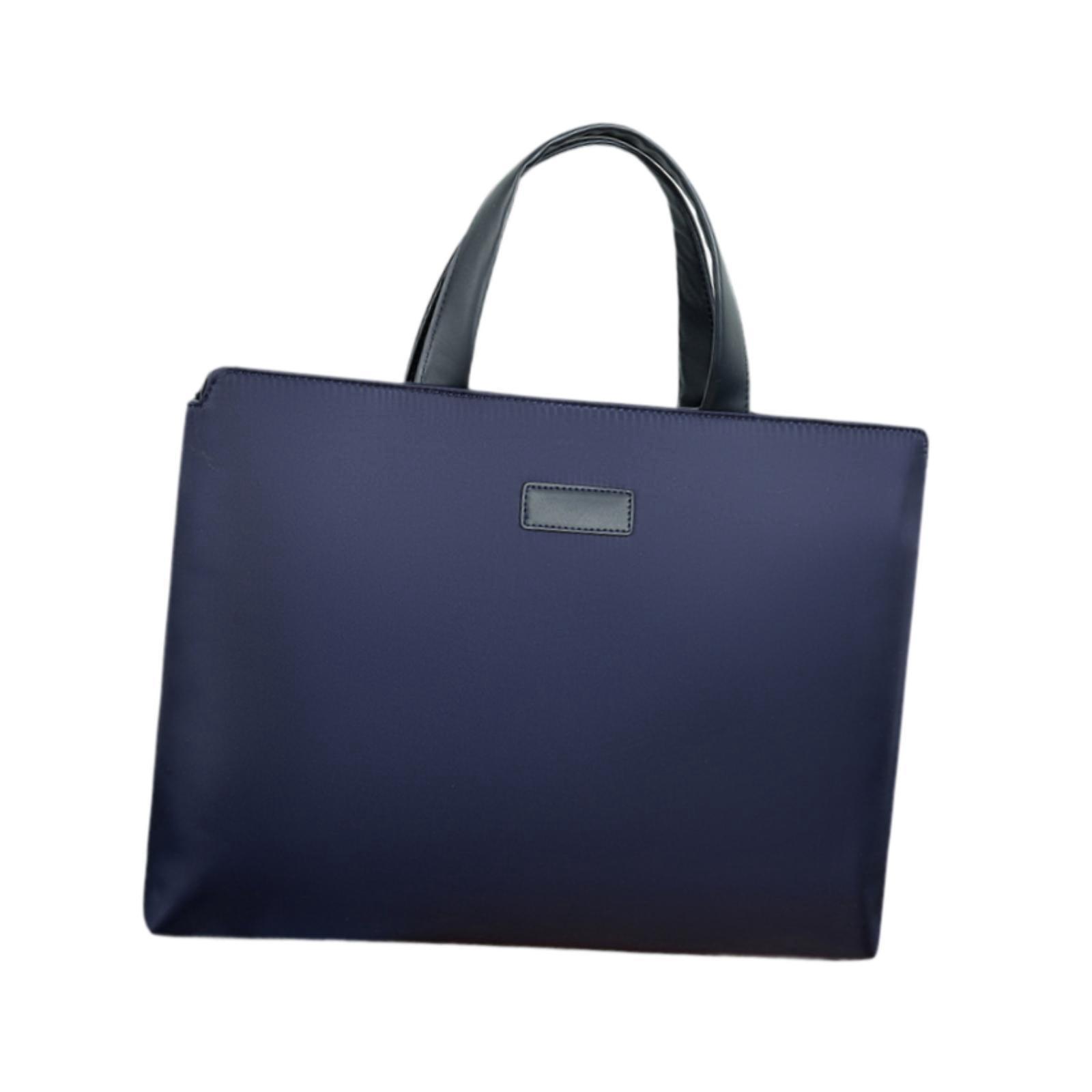 Wxqbjtam Business Bag Premium Handbag Wear Resistant Adjustable Large Capacity Briefcase Cloth