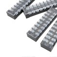 thumbnail image 3 of 25Pcs TB?2508L Terminal Block Set 08 Positions Dual Row Terminal Strip for Distribution Box 25A 600V, 3 of 5