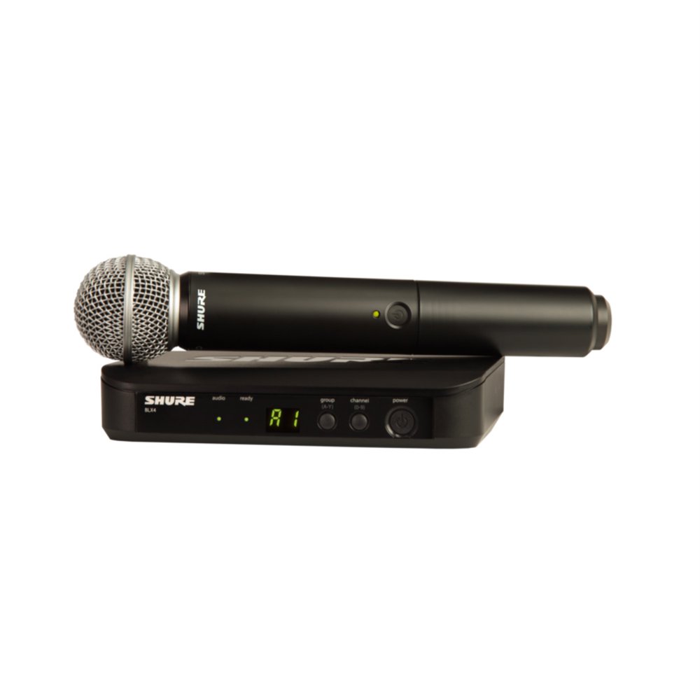 Shure BLX2PG58H10 Handheld Transmitter with PG58 Mic
