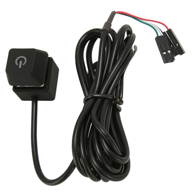 External PC Power Button, Plug And Play, ABS Material, LED Power Indicator, Versatile And Flexible, Simple Operation, Applicable For Internet Cafes, Gaming, Offices, And Hotels