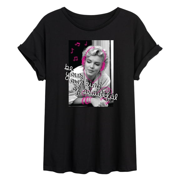 Marilyn Monroe - Pop Culture Icon - Be Your Own Kind Of Beautiful - Juniors Ideal Flowy Muscle T-Shirt