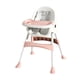 thumbnail image 5 of Silla Alta para Bebé Baoblaze Silla de Comedor Infantil Plegable Rosa, 5 of 8