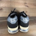 thumbnail image 4 of new balance 574 mens size 15 shoes black suede running sneakers, 4 of 6