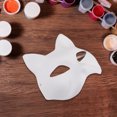 thumbnail image 4 of Unique Bargains 1 Pc Cat Face Party Mask White Pulp, 4 of 5