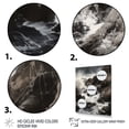 thumbnail image 3 of Designart "Crashing Rocky Coastline I" Modern Landscape Beach Wall Decor, 3 of 5