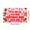 2A, variant on Strawberry Theme Birthday Banner Girl's Party Decor Red Letter Design for Birthday Celebration Kids Party Decoration Indoor Event