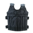 thumbnail image 2 of Max Loading 20kg Adjustable Weighted Vest Weight Jacket Exercise Boxing Training Waistcoat Invisible Weightloading Sand Clothing (Empty), 2 of 7