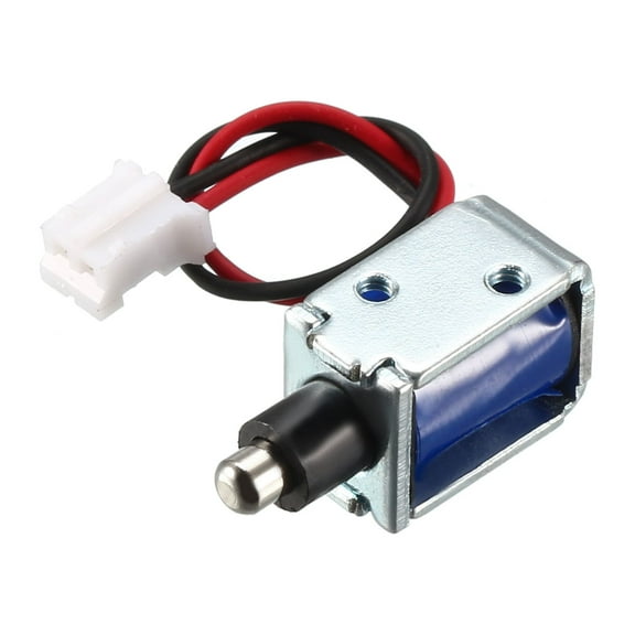 DC12V 0.42A 3mm Mini Electromagnetic Solenoid Lock Push Pull Type for Electirc Lock Cabinet Door Lock
