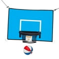 thumbnail image 2 of Almencla Basketball Hoop Tether for Trampolines Universal Baseboard Adjustable Connecting Blue 69cmx48cm, 2 of 8