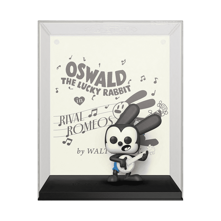 Funko Pop! Art Cover: Disney 100 - Oswald Vinyl Figure Funko Pop! Art Cover: Disney 100 - Oswald Vinyl Figure