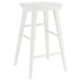 thumbnail image 6 of 26" White Solid Wood Counter Stool, 6 of 7