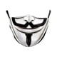 thumbnail image 1 of Mascarilla facial con estampado digital de payaso, reutilizable con filtro inserto, 1 of 1