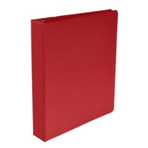TOPS PRODUCTS 86365 Binder rond en polypropylène, 1-1/2 po, rouge