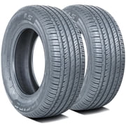 Set of 4 (FOUR) Starfire Solarus AS 215/70R16 100T All Season A/S Tires Fits: 2012-16 Honda CR-V LX, 2006-12 Toyota RAV4 Base