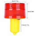 thumbnail image 4 of 1pc Solar LED Emergency Warning Flash Light Alarm Lamp Traffic Road Boat Red Light, 4 of 4