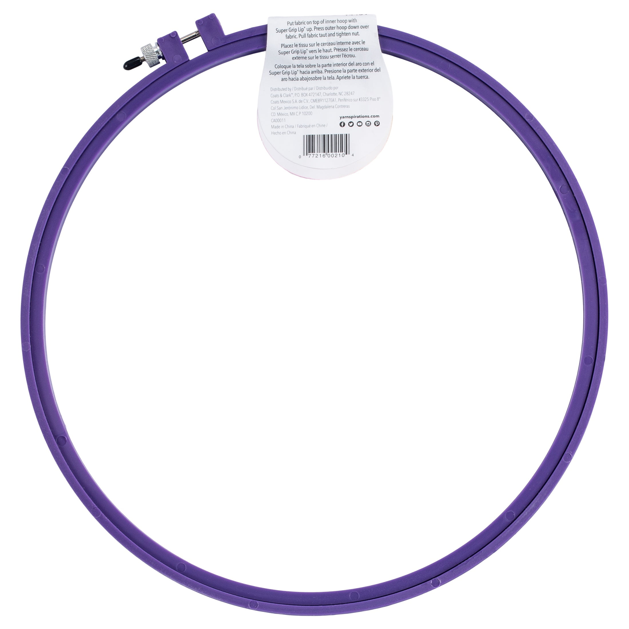 Susan Bates Plastic Embroidery Hoop and Frame 14399-Find the Size You Need  – Good's Store Online