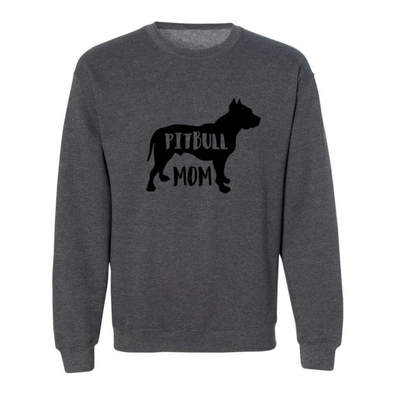 PITBULL MOM Crewneck Sweatshirt