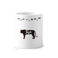 thumbnail image 1 of Tigre Blanco y negro animal Taza de cepillo de dientes, 1 of 3