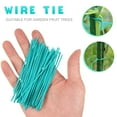 thumbnail image 5 of unbranded  1000 Pcs Wire Tie Cables Electrical Ties Plants Twist Green, 5 of 8