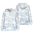 thumbnail image 2 of Sanrio-Sudadera con capucha para niños, ropa de Anime de dibujos animados Cinnamoroll, regalos de cumpleaños, 2 of 4