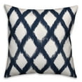 thumbnail image 2 of Creative Products Navy Diamond Pattern 20x20 Spun Poly Pillow, 2 of 2