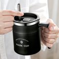 thumbnail image 3 of Qnjujn Stainless Steel Travel Mug, 16oz Insulated Coffee Mug with Lid, Double Wall Vacuum Tumbler, Leak Proof Thermal Tumbler, for Hot Cold Beverages, Car Cup Holder Friendly, 3 of 5
