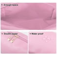 thumbnail image 4 of Unique Bargains 1 Pcs Makeup Bag Cosmetic Travel Bag Waterproof PU Leather Case Makeup Bag for Women L Size Pink, 4 of 6