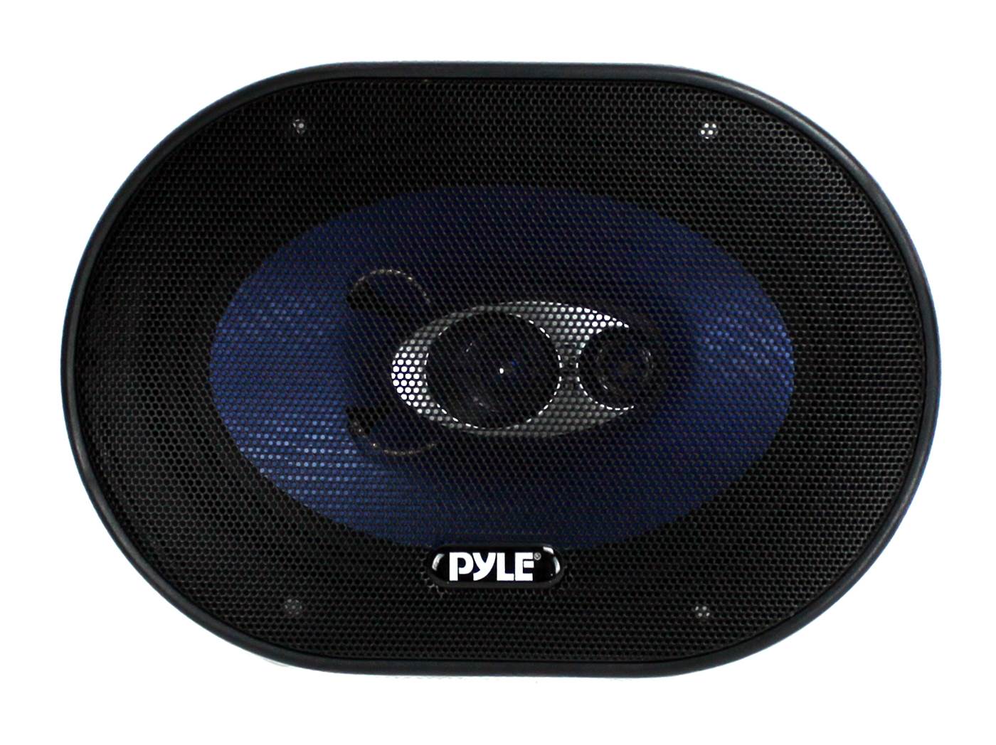 Pyle PL683BL 6x8" 360 Watt 3-Way Car Coaxial Audio Speakers Stereo, Blue (Pair) - image 3 of 7