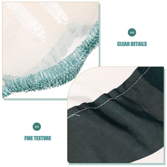 unbranded Funda Para Aire Acondicionado De Pie Con Material De Gasa Transpirable Verde