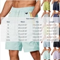 thumbnail image 3 of Aimik Athletic Shorts for Men Drawstring Waist Solid Color Mens Shorts with Zip Pockets Summer Quick Dry Fitness Shorts for Gym, 3 of 6