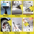 thumbnail image 4 of Handheld Steam Cleaner, Steamer for Cleaning, Portable Upholstery Steamer for Surface Cleaning, Hand Steam Cleaner for Furniture, Car Detailing, Home, Kitchen, Bathroom, Upholstery, 4 of 7