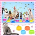 thumbnail image 5 of 4pcs Dog Bowls Cat Bowls Plastic Bowls, 5 of 5