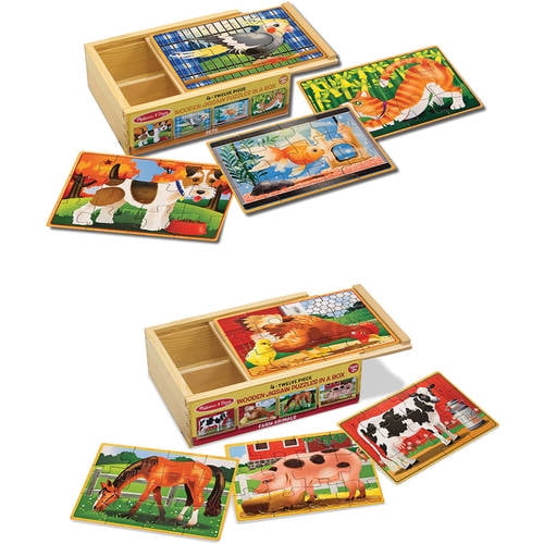 melissa and doug wooden jigsaw puzzles