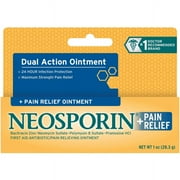 Neosporin Plus Pain Relief Max Ointment, 1 OZ (Pack of 6)