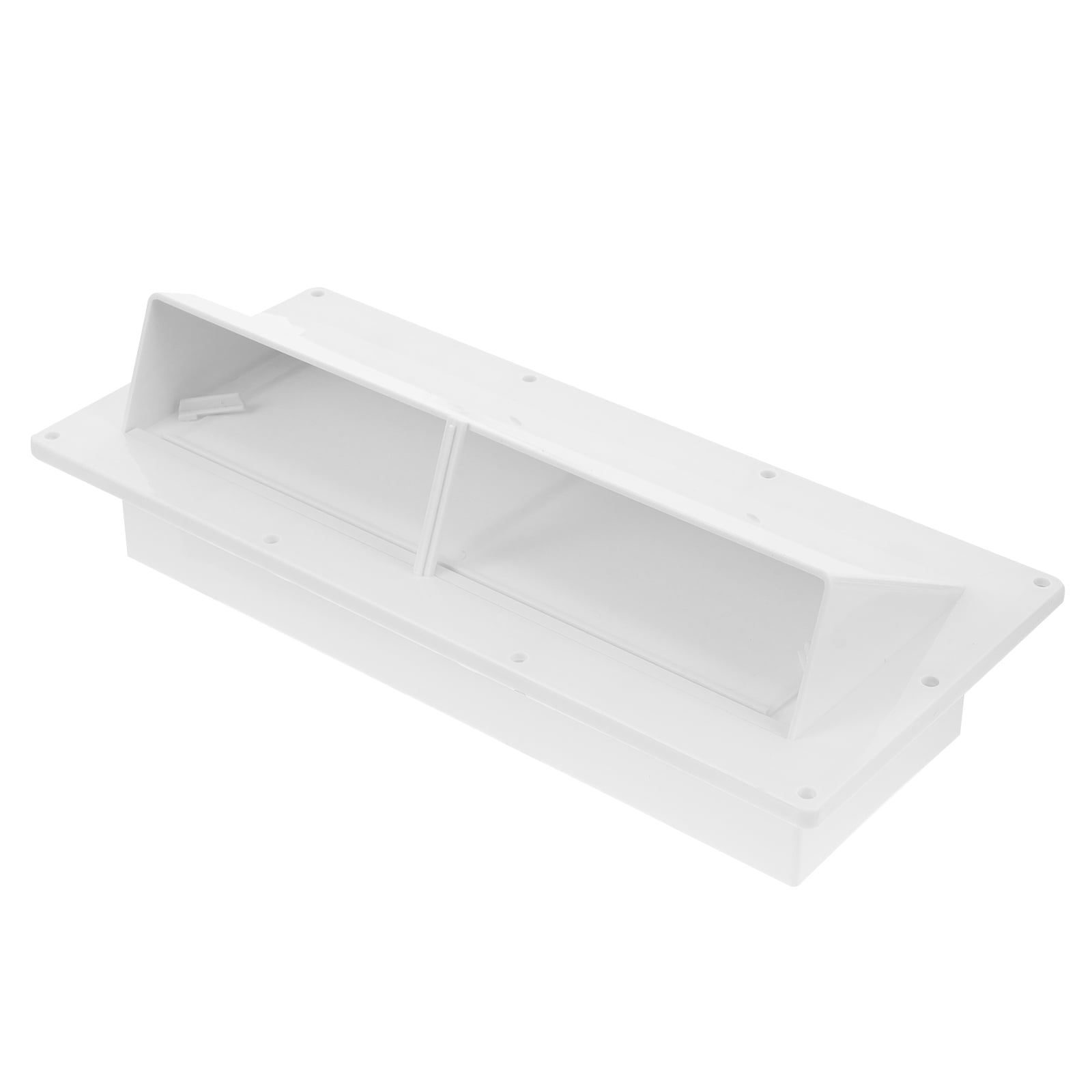 Topbathy Multi Functional White Floor Vent Cover for Car Use with Easy Install ABS Plastic and Large Ventilation