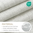 thumbnail image 2 of Cortinas Opacas Joydeco 100% Bloqueo de Luz 42 x 96 cm 2 Paneles, 2 of 9