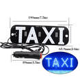 thumbnail image 3 of Interior del automóvil con placa de agarre, luz LED con logotipo, indicador de TAXI, luz de advertencia LED para automóvil de 12 V, uso versátil, fácil instalación., 3 of 4