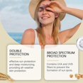 thumbnail image 2 of Bean Sunscreen SPF 50 Airy Texture Type For Face Korean Skin Care Gentle Moisturizing Protective Cream Outdoor Protection Moisturizing Refreshing Text, 2 of 5