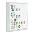 thumbnail image 3 of Stupell Industries Motivational Rainbow Phrase Inspirational Painting White Framed Art Print Wall Art, 24 x 24, 3 of 9